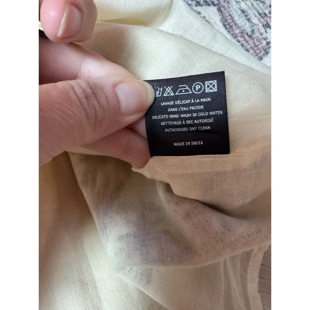 Isabel Marant Étoile Embroidered Cotton Mini Skirt Cottagecore Boho Sz 36 Luxury - Picture 12 of 13